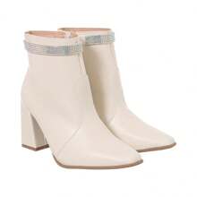 Stessy Shoes Women Ankle Boots & Booties - 米色 - 查看 5