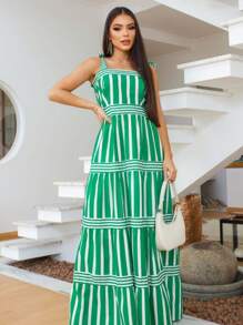 Women Dresses - 綠色 - 查看 2