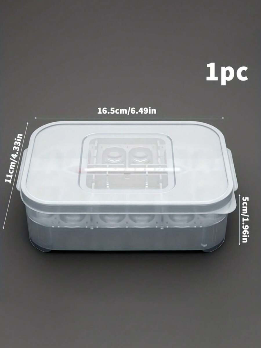 1pc Transparent Reptile Egg Incubation Tray With Thermometer Lizard 1pc-transparent-reptile-egg-incubation-tray-with-thermometer-lizard