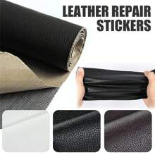 1pc Self Adhesive Leather For Sofa Repair Patch Furniture Table Chair Sticker