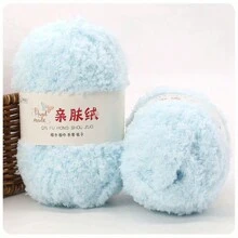 8入組珊瑚絨毛球,50g/捲手織毛線可用於diy圍巾、毛衣等,適用於家用 - 8pcs - 查看 9