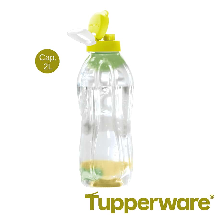 Eco Twist 2L Tupperware - Natural Verde - Ver 1