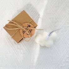 20pcs Aroma Candle Souvenir Gift, Clouds Candle For Baby Shower Bridal Shower Gender Reveal Party Decorations, Wedding Gift For Guests, Aroma Candles Home Decoration - White - View 5