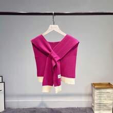 Của phụ nữ Dệt kim Khăn choàng , Hàn Quốc Phong cách Cổ điển Áo khoác  Đến , Áo sơ mi Và Giải trí - Nhiều màu - Xem 10