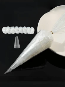 50克/袋 仿珍珠亮片胶水，适用于DIY发夹、手机壳、黏土工艺品、装饰品，附赠裱花嘴，夏季、学校适用 - 珠光奶油膠 - 查看 20