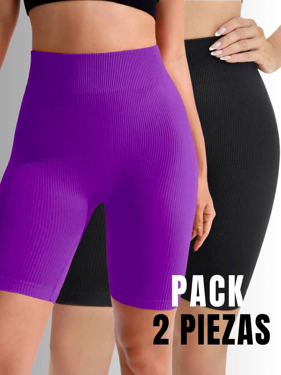 Women Shorts - Violet Purple - View 1