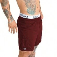 Men Outdoor Shorts - Rojo - Ver 2