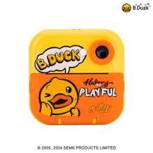 B. Duck Cámara de impresión instantánea mini B.Duck Pro, cámara de impresión térmica mini, cámara digital de selfie, sin necesidad de tinta, tarjeta TF de 32G, pantalla a color de 2.4 pulgadas, regalo divertido - Naranja - Ver 8