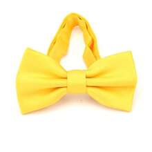Corbatín sólido de doble capa con estilo para hombre, perfecto para novio, boda, fiesta, cóctel, banquete, atuendo de negocios y vestimenta formal (Negro) Navidad informal