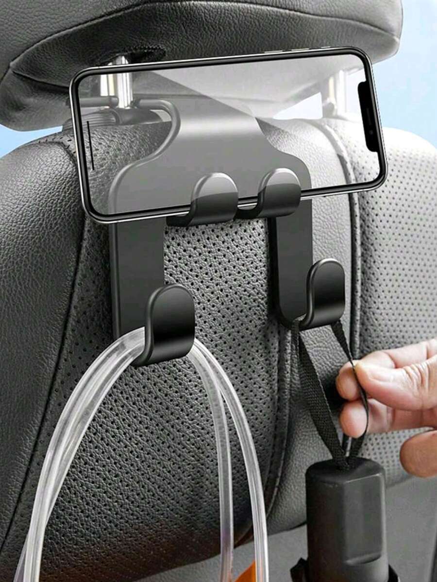 Universal Car Multifunctional Hook, Seat Back Hook, Front And Rear Seat