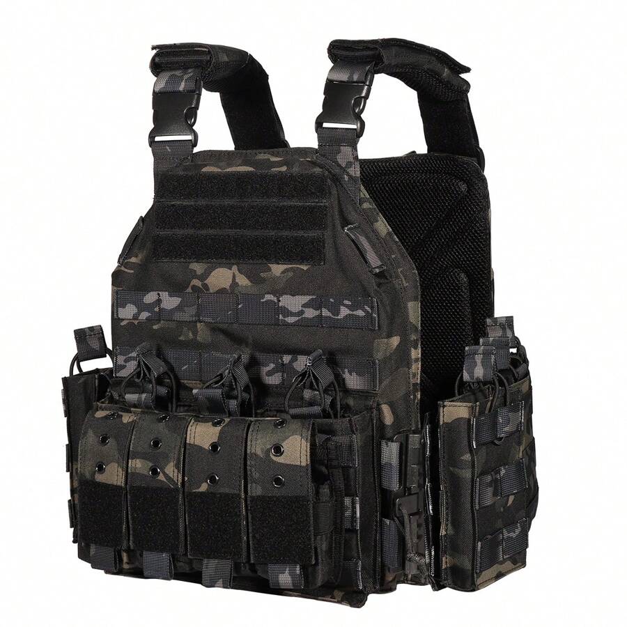 VAV YAKEDA Outdoor Hunting Chaleco Tactico Molle Tactical Vest - Black Cp - View 1