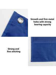 Multiplication Practice Toy With Multiplication Flash Cards + Storage Pouch For Multiplication Teaching Tools (Back To School, With Hook For Hanging And Folding) - Blue - View 4