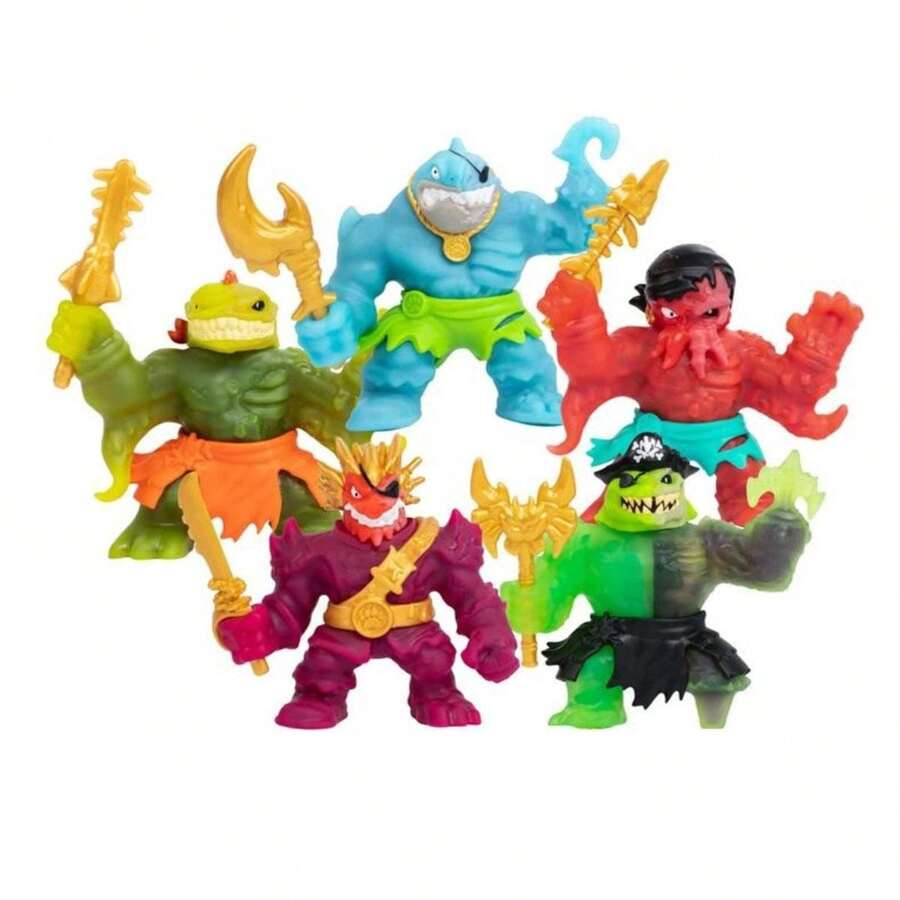 Heroes Of Goo Jit Zu Cursed Goo Sea Graplock Color Changing Face Action