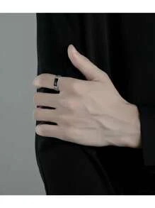 1 Stück Vintage Drachenmuster Ring, Verstellbarer Und Offener Manschettenring, Schicker Minimalistischer Stil Schwanzring, Geeignet Für Tägliches Tragen
