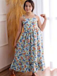 Teen Girls Dresses - 白色 - 查看 1