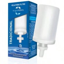 Vela para Filtro de Barro Tradicional Com Alta Filtragem Refil para Talha Purificador de Agua - Bege - Visão 1