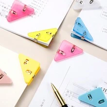 10pcs Multifunctional Plastic Storage Clips In Various Colors For Sorting Bills, Documents, Papers, Notes And Suitable For School And Office - Multicolor - View 5