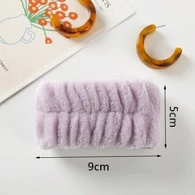 2 piezas Muñequera impermeable para mujer con diseño absorbente y a prueba de humedad, diadema para el cuidado de la piel, belleza, productos para el cuidado de la piel, spa, autocuidado, herramientas para el cuidado de la piel, cuidado facial, suministros para esteticistas, piel, limpiador facial, facial