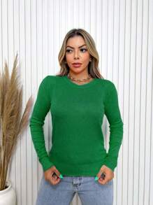 Women Sweaters - màu xanh lá - Xem 1