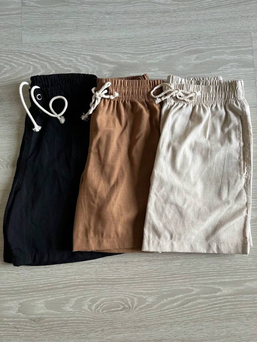 Men Shorts - 白色 - 查看 1