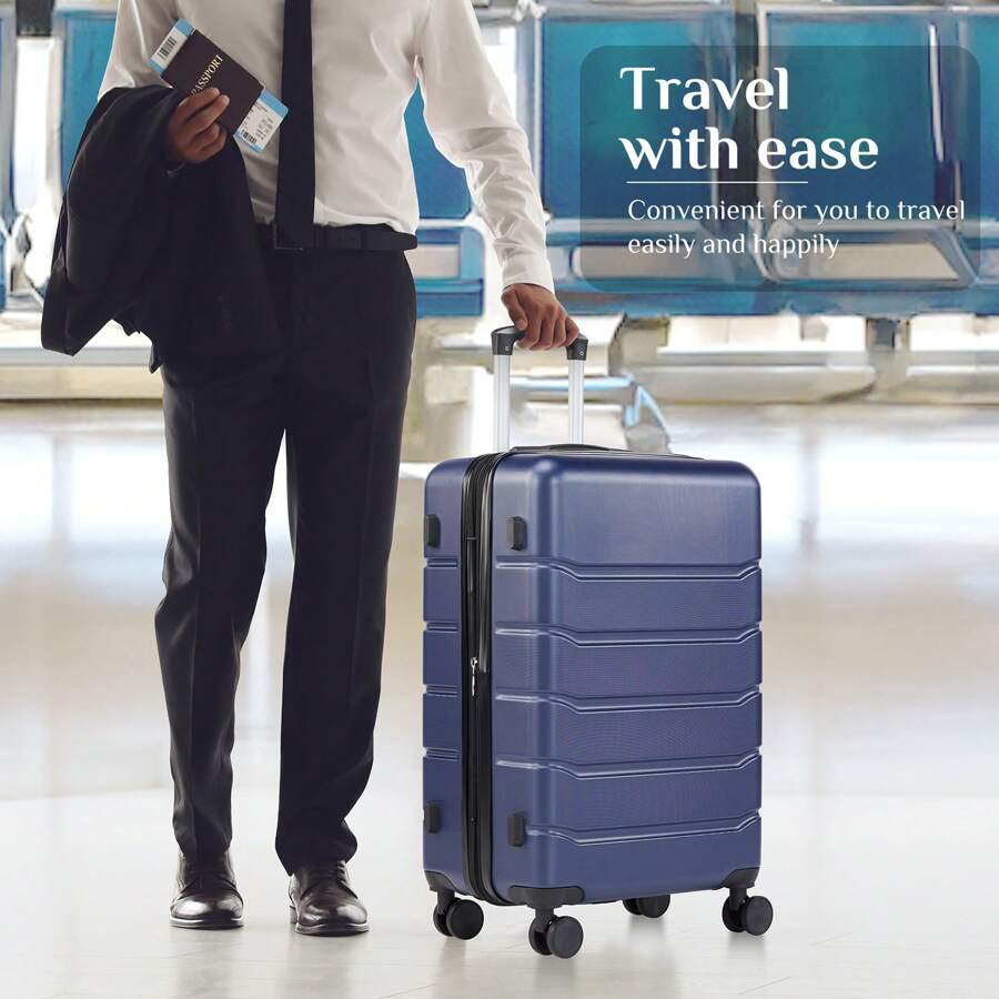 3 In 1 Expandable Luggage Bag Sweetcrispy Sweetcrispy 3 Sizes Luggage, Hardside Expandable Suitcase