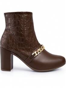 Lumiss Women Ankle Boots & Booties - 鏽棕色 - 查看 4