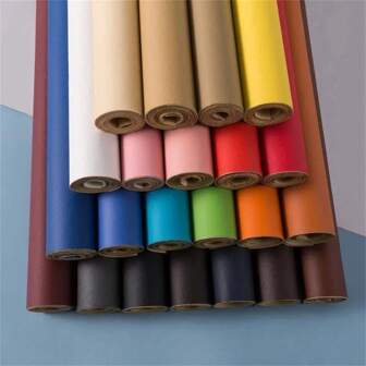 1pc Self Adhesive Leather For Sofa Repair Patch Furniture Table Chair Sticker