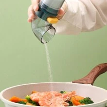 Quantitative Salt Dispenser Bottle With Multiple Sizes For Kitchen Use. Perfect For Dispensing Salt, Cumin, Spices, Etc. - Green - View 4