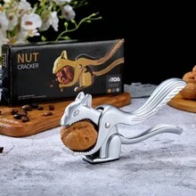 1pc Squirrel Shaped Walnut , Multi-Function Nutcracker, Unique Design, Thick & Durable Material, Comfortable Grip, Convenient & Practical Nut Opener
