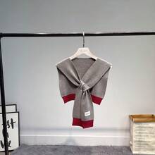 Của phụ nữ Dệt kim Khăn choàng , Hàn Quốc Phong cách Cổ điển Áo khoác  Đến , Áo sơ mi Và Giải trí - Nhiều màu - Xem 3