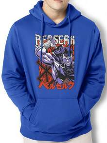 Men Hoodies - Xanh đậm - Xem 1