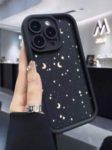 1 Miếng Đúng mốt In Sao Dày lên Chống sốc Điện thoại di động Loại vỏ Đối với iphone11 12 13 14 12promax 13promax 14promax XR 15 15pro 15promax Và Samsung Loạt - Nhiều màu - Xem 2