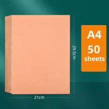 50 arkuszy 80 arkuszy Rozmiar 180gsm Gruby Kolorowy/Czarny/Biały Kraft Tektura , 10/20 Kolory Twardy Papier do tworzenia Dla Scrapbooking , Książka Pokrowce , Rysunek , Dzieło sztuki & DIY Projekty - Wielokolorowe - Zobacz 10