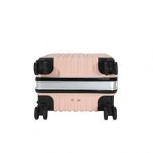 Luggage Suitcase Carry-On Trolley Case Travel Bag 20" Short Trip High Capacity Scratch Resistant Aluminum Frame Silent Spinner Wheels 24" Travel Vacation Suitcase For Men Women Students Dorms Bag For School School Accessories School Stuff - Pink - View 7