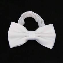 Corbatín sólido de doble capa con estilo para hombre, perfecto para novio, boda, fiesta, cóctel, banquete, atuendo de negocios y vestimenta formal (Negro) Navidad informal