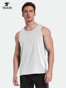 TELALEO 3 件装 男士健身背心 无袖网眼肌肉健身速干背心 - 彩色 - 查看 2