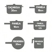 Cookware Sets - 紅色 - 查看 3