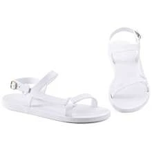 Women Flat Sandals - 白色 - 查看 2