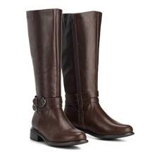WEIDE Women Mid-Calf Boots - 棕色 - 查看 8