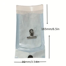 200 chiếc nhíp khoan kim loại dụng cụ kéo cắt móng tay túi khử trùng dụng cụ làm móng tay giấy sạch màng PET túi làm móng tay 5 kích cỡ dùng một lần với giấy cấp nha khoa tự dán kín + túi khử trùng màng CPP/PET chỉ định đẩy túi khử trùng - Nhiều màu - Xem 9