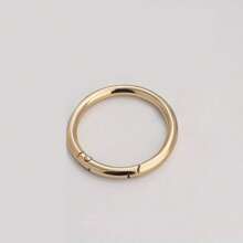 3pcs Multi-Purpose Metal Carabiners - Safety Spring Clips, Suitable For Keychains, Bags And DIY Jewelry - Multicolor - View 9