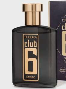Eudora club 6 cassino desodorante colonia 95ml - Preto - Visão 1
