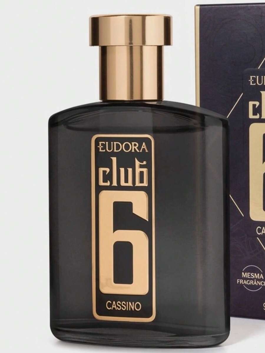 Eudora club 6 cassino desodorante colonia 95ml - Preto - Visão 1