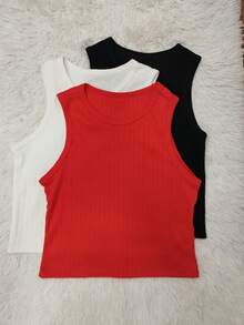 Women Tank Tops & Camis - 彩色 - 查看 1