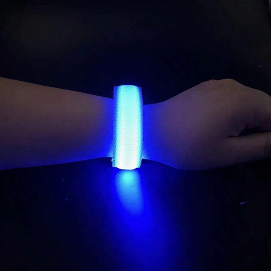 1 Pcs LED Sports Light Bracelet, Night Halo, Reflective Armband, Night