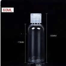 30ml/50ml/60ml Travel Bottles For Shampoo And Shower Gel, Flip-Top, Leakproof, Squeeze Container, 100ml/120ml Cosmetic Bottle, Reusable, , Family Essential