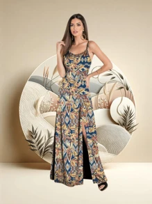 Women Dresses - 水鴨藍 - 查看 1