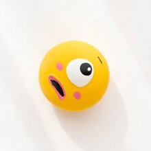 Cute Cartoon Dog Eye Sound Bite Puppy Toy Environmetally Friendly Latex Interactive Pet Toy Ball - Multicolor - View 5