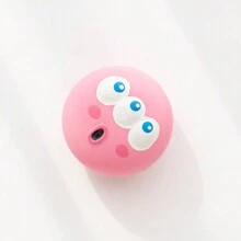 Cute Cartoon Dog Eye Sound Bite Puppy Toy Environmetally Friendly Latex Interactive Pet Toy Ball - Multicolor - View 4