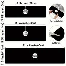 1入組水槽防濺擋板,配有水龍頭海綿,廚房和浴室用水吸收墊,快速乾燥 - 粉色 - 查看 2